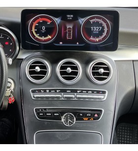 Autoradio Android Mercedes Classe C W205 2014-2021 Apple CarPlay 12,3 pollici