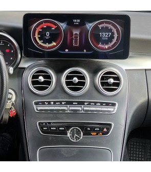 Autoradio Android Mercedes Classe C W205 2014-2021 Apple CarPlay 12,3 pollici