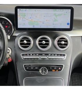 Autoradio Android Mercedes Classe C W205 2014-2021 Apple CarPlay 12,3 pollici