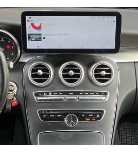 Autoradio Android Mercedes Classe C W205 2014-2021 Apple CarPlay 12,3 pollici