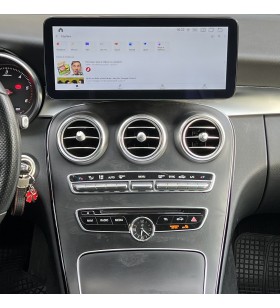 Autoradio Android Mercedes Classe C W205 2014-2021 Apple CarPlay 12,3 pollici