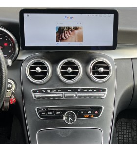 Autoradio Android Mercedes Classe C W205 2014-2021 Apple CarPlay 12,3 pollici