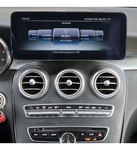 Autoradio Android Mercedes Classe C W205 2014-2021 Apple CarPlay 12,3 pollici