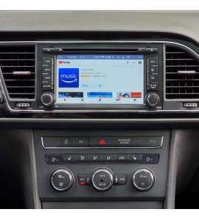 Autoradio Android Seat Leon 5F 2012-2020 Apple CarPlay 10 pollici