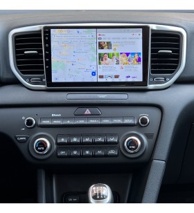 Autoradio Android Kia Sportage 2016-2018 Apple CarPlay 10 pollici
