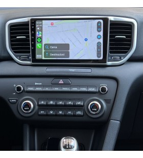 Autoradio Android Kia Sportage 2016-2018 Apple CarPlay 10 pollici