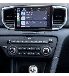 Autoradio Android Kia Sportage 2016-2018 Apple CarPlay 10 pollici
