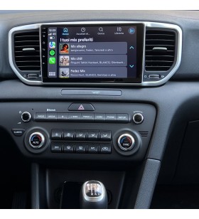 Autoradio Android Kia Sportage 2016-2018 Apple CarPlay 10 pollici
