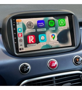 Autoradio Android Fiat 500X 2015-2022 Apple CarPlay 10 pollici