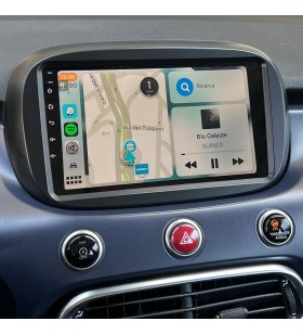 Autoradio Android Fiat 500X 2015-2022 Apple CarPlay 10 pollici
