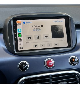 Autoradio Android Fiat 500X 2015-2022 Apple CarPlay 10 pollici