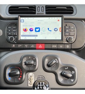 Autoradio Android Fiat Panda 2012-2020 Apple CarPlay 7 pollici