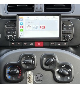 Autoradio Android Fiat Panda 2012-2020 Apple CarPlay 7 pollici