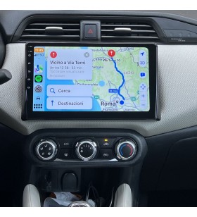 Autoradio Android Nissan Micra K13 2010-2017 Apple CarPlay 10 pollici