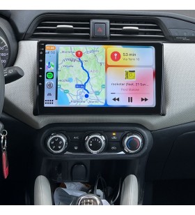 Autoradio Android Nissan Micra K13 2010-2017 Apple CarPlay 10 pollici