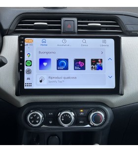 Autoradio Android Nissan Micra K13 2010-2017 Apple CarPlay 10 pollici