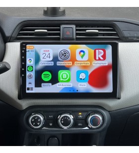 Autoradio Android Nissan Micra K13 2010-2017 Apple CarPlay 10 pollici