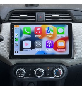 Autoradio Android Nissan Micra K13 2010-2017 Apple CarPlay 10 pollici