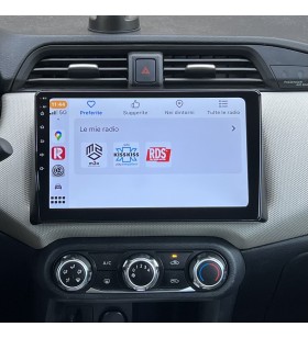 Autoradio Android Nissan Micra K13 2010-2017 Apple CarPlay 10 pollici