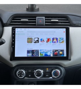 Autoradio Android Nissan Micra K13 2010-2017 Apple CarPlay 10 pollici