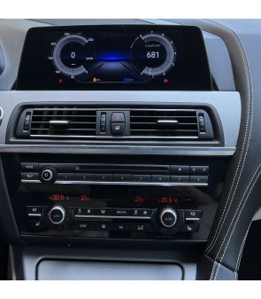 Autoradio Android BMW Serie 6 F1x 2011-2018 Apple CarPlay 10,25 pollici