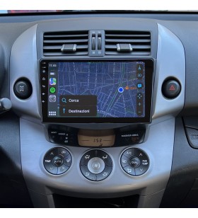 Autoradio Android Toyota RAV4 XA30 2006-2012 Apple CarPlay 9 pollici