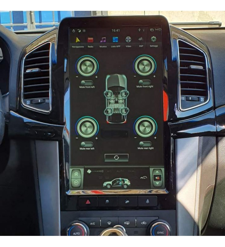 Autoradio Android Chevrolet Captiva 2012-2017 Apple CarPlay 13,6 pollici