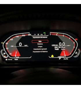 Virtual Cockpit BMW X5 E70 12,3 pollici