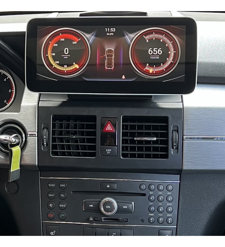 Autoradio Android Mercedes GLK X204 2013-2015 Apple CarPlay 10,25 pollici