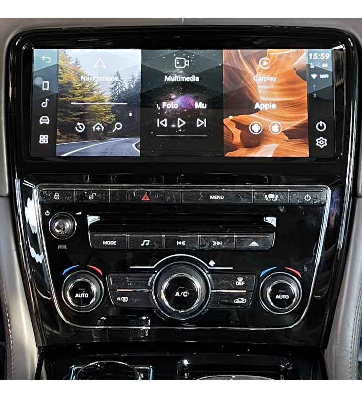 Autoradio Android Jaguar XJ X351 2010-2019 Apple CarPlay 10,25 pollici