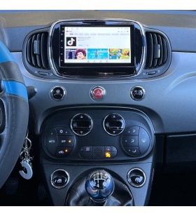 Autoradio Android Fiat 500 2007-2015 Apple CarPlay 7 pollici