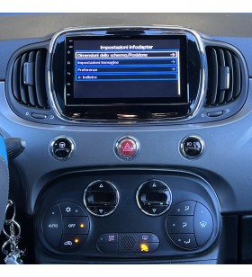 Autoradio Android Fiat 500 2007-2015 Apple CarPlay 7 pollici