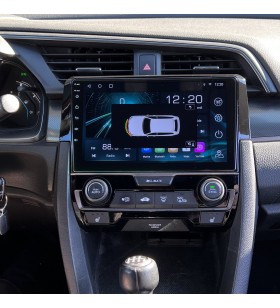 Autoradio Android Honda Civic X 2016-2021 Apple CarPlay 10 pollici