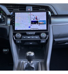 Autoradio Android Honda Civic X 2016-2021 Apple CarPlay 10 pollici