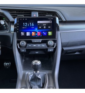Autoradio Android Honda Civic X 2016-2021 Apple CarPlay 10 pollici