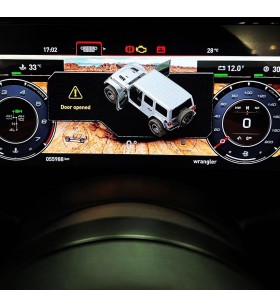 Virtual Cockpit multimediale Jeep Wrangler JL e Gladiator JT 10,25 pollici