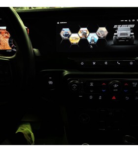 Virtual Cockpit multimediale Jeep Wrangler JL e Gladiator JT 10,25 pollici