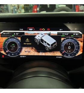 Virtual Cockpit multimediale Jeep Wrangler JL e Gladiator JT 10,25 pollici