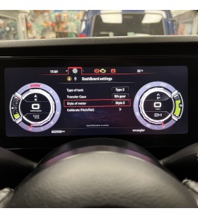 Virtual Cockpit multimediale Jeep Wrangler JL e Gladiator JT 10,25 pollici
