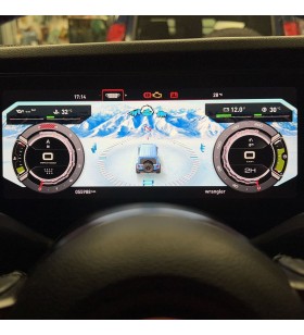Virtual Cockpit multimediale Jeep Wrangler JL e Gladiator JT 10,25 pollici