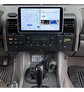 Autoradio Android Land Rover Discovery 2 1998-2004 Apple CarPlay 10 pollici