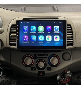 Autoradio Android Nissan Micra K12 2002-2010 Apple CarPlay 10 pollici