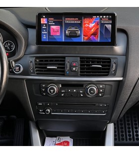 Autoradio Android BMW X3 F25 2010-2017 Apple CarPlay 10,25 pollici