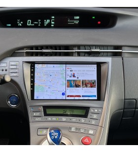 Autoradio Android Toyota Prius XW30 2009-2015 Apple CarPlay 9 pollici