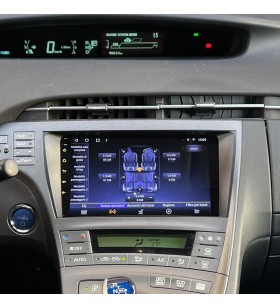 Autoradio Android Toyota Prius XW30 2009-2015 Apple CarPlay 9 pollici