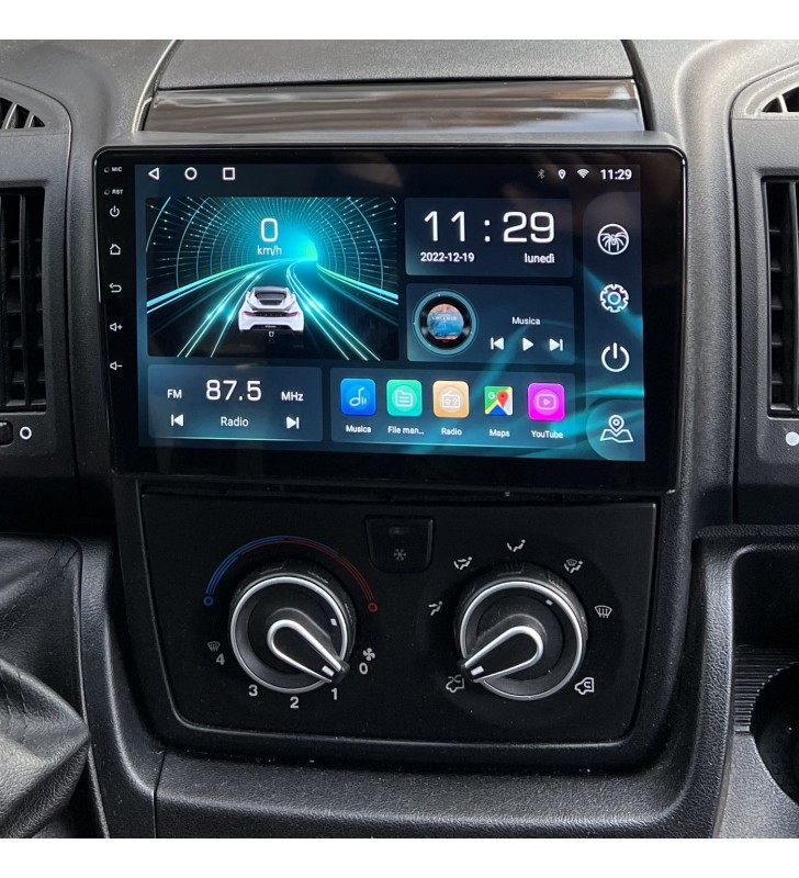 Autoradio Android Citroën Jumper 2006-2021 Apple CarPlay 10 pollici
