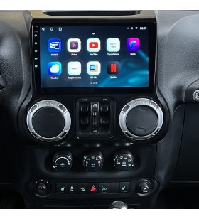 Autoradio Android Jeep Wrangler 2007-2018 Apple CarPlay 10 pollici