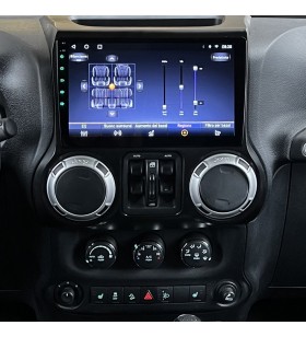 Autoradio Android Jeep Wrangler 2007-2018 Apple CarPlay 10 pollici
