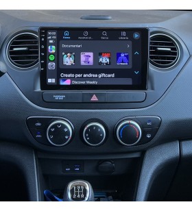 Autoradio Android Hyundai i10 2013-2019 Apple CarPlay 10 pollici