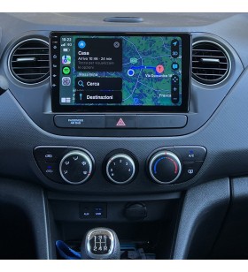 Autoradio Android Hyundai i10 2013-2019 Apple CarPlay 10 pollici